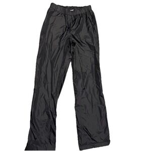 Columbia Omni Tech Women's Sz XS Nylon Stretch Waist Black Outdoor Rain Pants